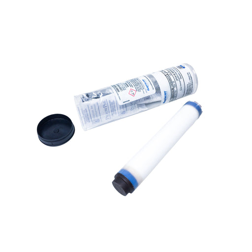 Dopant - Positive Contains Ammonium Carbamate  Shows Open Tubes